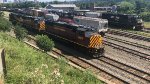 AVR's Carload Express at Island Ave Yard